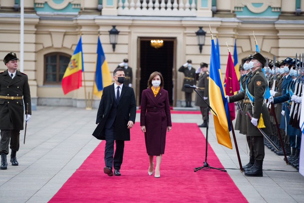 Maia Sandu în cadrul vizitei oficiale la Kiev: „Ne dorim să fim mai mult decât vecini, ne dorim să fim prieteni”